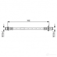 Тормозной шланг BOSCH Toyota Corolla (E150) 10 Седан 2.0 D 4D 126 л.с. 2007 – 2024 BH15 22 1987481638 EXCJ28