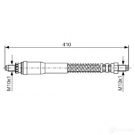 Тормозной шланг BOSCH Land Rover Defender OCAVI 1987476926 BH57 0