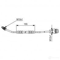 Тормозной шланг BOSCH BH 1472 NEHHBYY 1987481588 354681