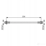 Тормозной шланг BOSCH 1987481079 UUD6B 354197 BH9 71