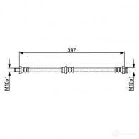 Тормозной шланг BOSCH BH 1736 354945 W5E07SC 1987481852 - Изображение 4