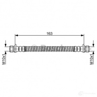 Тормозной шланг BOSCH 1987481942 BH182 6 Land Rover Range Rover 2 (P38A) 1994 – 2002 7EQL4E4