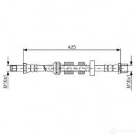 Тормозной шланг BOSCH BH 1701 SQJVKDV Volvo V40 2 (526) Кросс Кантри D3 NEW 150 л.с. 2015 – 2019 1987481817