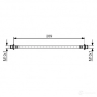 Тормозной шланг BOSCH BH1 949 1987481a59 Toyota Land Cruiser Prado (J150) 4 Внедорожник 4.0 V6 VVT i (GRJ150. GRJ125) 282 л.с. 2009 – 2024 Z9YX0EL