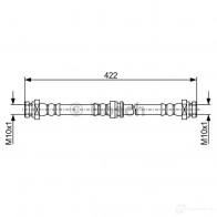 Тормозной шланг BOSCH 355054 BH1 845 1987481961 8I4MV - Изображение 2