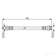 Тормозной шланг BOSCH 1987481011 BH9 03 ZJU7RII 354137