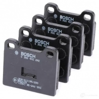 Тормозные колодки, комплект BOSCH 0986462282 20 228 BP623 337831 - Изображение 3