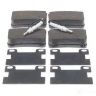 Тормозные колодки, комплект BOSCH 342012 21278 BP106 0986494000 - Изображение 3