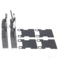 Тормозные колодки, комплект BOSCH 342012 21278 BP106 0986494000 - Изображение 6