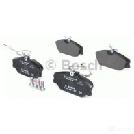 Тормозные колодки, комплект BOSCH 20916 BP613 337820 0986461765 - Изображение 4