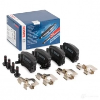 Тормозные колодки, комплект BOSCH 1193483809 23 417 BP363 0986494654 - Изображение 2