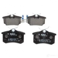 Тормозные колодки, комплект BOSCH 0986494596 20961 BP617 1193483611 - Изображение 10