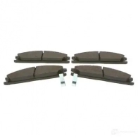 Тормозные колодки, комплект BOSCH BP2022 1193484270 21347 0986494848 - Изображение 2