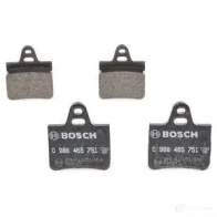 Тормозные колодки, комплект BOSCH 0986465751 337900 20 575 90R-010251/004 - Изображение 4