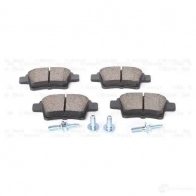 Тормозные колодки, комплект BOSCH 342187 24540 0986494199 BP1110 - Изображение 4