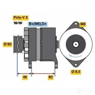Тормозные колодки, комплект BOSCH 8831D1619 21436 0986494115 342114 - Изображение 9