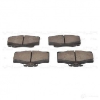 Тормозные колодки, комплект BOSCH 0986424268 7298D410;7298D436;7549D436;7671D799 21 680 336141 - Изображение 3