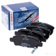 Колодки тормозные BOSCH 24014 342468 BP1421 0986494502 - Изображение 2