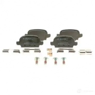 Тормозные колодки, комплект BOSCH 0986424528 336261 23284 BP282 - Изображение 4