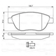 Тормозные колодки, комплект BOSCH 342050 BP375 0986494038 23600 - Изображение 5
