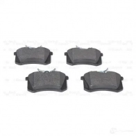Тормозные колодки, комплект BOSCH 342371 20961 0986494387 BP1295 - Изображение 4