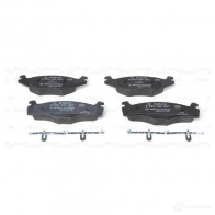 Тормозные колодки, комплект BOSCH 0986494057 BP567 20887 342067 - Изображение 3