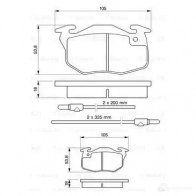 Тормозные колодки, комплект BOSCH 20 986 BP611 337818 0986461763 - Изображение 6