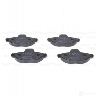 Тормозные колодки, комплект BOSCH 337737 BP537 21365 0986460968 - Изображение 3