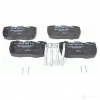 Тормозные колодки, комплект BOSCH 21 519 BP1246 342278 0986494291 - Изображение 3