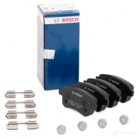 Тормозные колодки, комплект BOSCH 342369 0986494384 24820 BP1292 - Изображение 2
