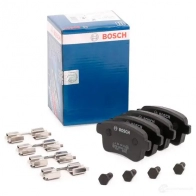 Тормозные колодки, комплект BOSCH 342318 BP1221 0986494331 24692 - Изображение 2