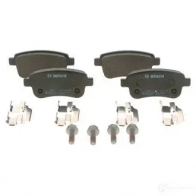 Тормозные колодки, комплект BOSCH 1193484027 24820 BP1750 0986494735 - Изображение 2