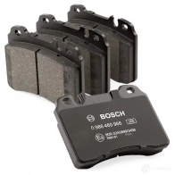 Тормозные колодки, комплект BOSCH 21 153 0986460966 BP-MB-F11 337736 - Изображение 3