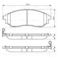 Тормозные колодки, комплект BOSCH 0986494295 7766D888 342282 23698 - Изображение 4