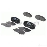 Тормозные колодки, комплект BOSCH 0986494241 BP1304 342229 24 346 - Изображение 4