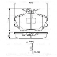 Тормозные колодки, комплект BOSCH 0986460977 21439 BP-MB-F3 337746 - Изображение 6