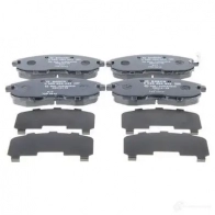 Тормозные колодки, комплект BOSCH 0986494443 BP1365 342424 24280 - Изображение 4