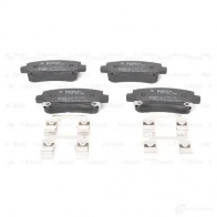Тормозные колодки, комплект BOSCH 1193483575 BP1233 0986494586 24421 - Изображение 3