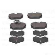 Тормозные колодки, комплект BOSCH 342062 BP457 23224 0986494051 - Изображение 3