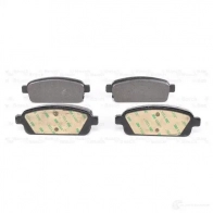 Тормозные колодки, комплект BOSCH 342416 25096 BP1357 0986494435 - Изображение 4