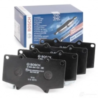 Тормозные колодки, комплект BOSCH 7877D976 2 4024 0986494153 342151 - Изображение 2