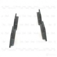 Тормозные колодки, комплект BOSCH 342531 BP1489 201 66 0986494568 - Изображение 2