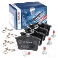 Тормозные колодки, комплект BOSCH 1193483782 0986494646 247 65 BP1242 - Изображение 2