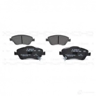Тормозные колодки, комплект BOSCH 342247 0986494260 241 22 BP1132 - Изображение 6