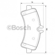 Тормозные колодки, комплект BOSCH 29217 342120 0986494122 8432D131 - Изображение 5