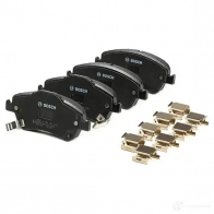 Тормозные колодки, комплект BOSCH 241 22 BP1132 1193483756 0986494638 - Изображение 7