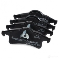Тормозные колодки, комплект BOSCH 7661-D791 0986424665 336354 23338 - Изображение 7