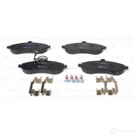 Тормозные колодки, комплект BOSCH 0986494163 342160 24608 BP1074 - Изображение 3