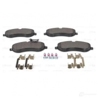 Тормозные колодки, комплект BOSCH 0986494163 342160 24608 BP1074 - Изображение 4
