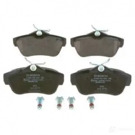Тормозные колодки, комплект BOSCH 0986424625 1437243542 CT FDBEY - Изображение 3